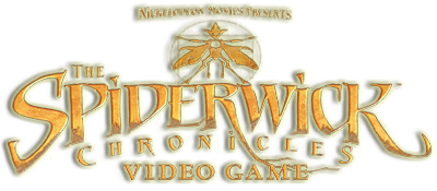The Spiderwick Chronicles title screen for Nintendo DS